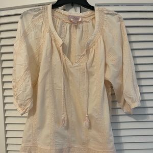 H&M Garden Collection Tunic Coverup Light Pink